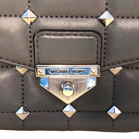 Michael Kors Soho Small Chain Leather Shoulder Bag 30T1S1SL2U - Picture 6 of 14